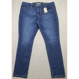 Levi's‎ 311 Shaping Skinny Jeans Womens 34x30 Blue Stretch Mid-Rise Dark Wash